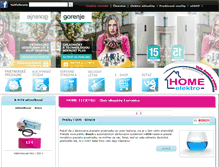Tablet Screenshot of homeelektro.sk